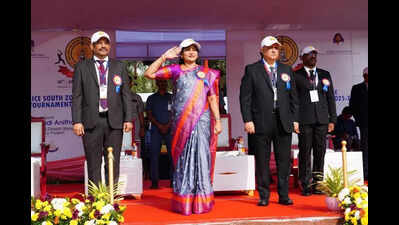 AP home minister inaugurates 2nd edition of South zone police T20 cricket tournament in Vijayawada