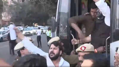 BJP Targets Rahul Gandhi Over AI Summit Protest Row