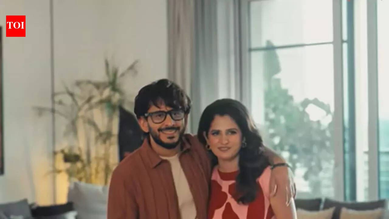 उनके सौंदर्यपूर्ण गुड़गांव अपार्टमेंट में एक झलक