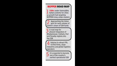 Plan to build 3 new economic clusters using BCPPER template