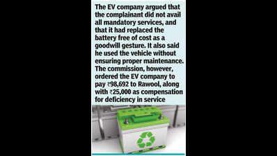 Pay up for faulty e-bike: Consumer panel to Hyderabad firm