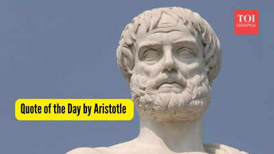 Quote of the Day by Aristotle: "It is not the handsomest or strongest men who are..."