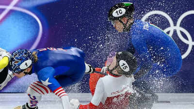 Speedskater Kamila Sellier injury update: How serious is her cut after shocking Olympic fall and blade collision?