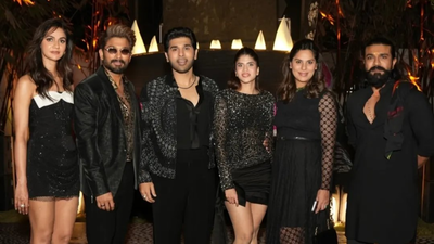 Allu Sirish wedding: Ram Charan and Upasana Konidela join Allu Arjun’s pre-wedding bash ahead of his brother’s marriage