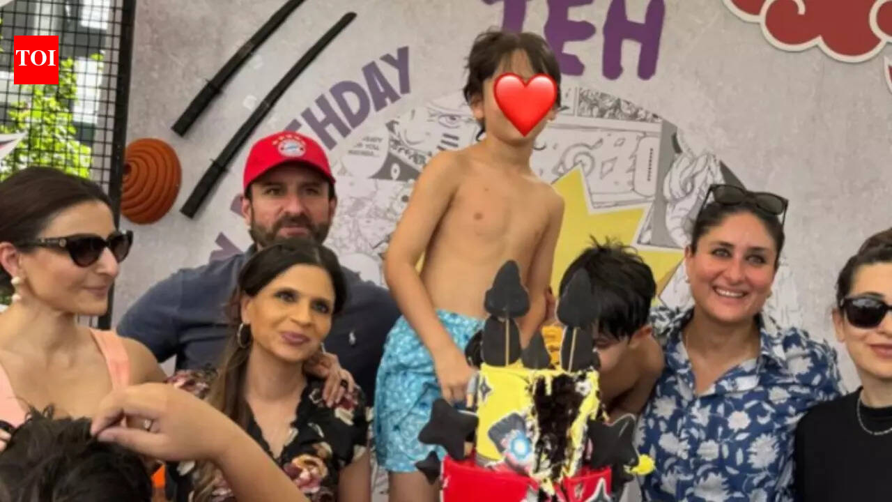 Jeh turns 5: Soha Ali Khan drops warm birthday pictures; Kareena Kapoor Khan reacts with heart emojis