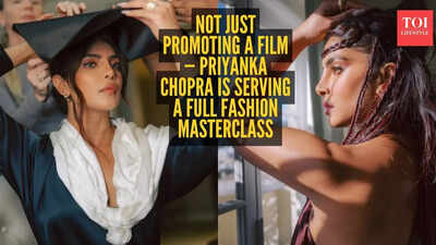 Priyanka Chopra turns The Bluff press tour into a fashion spectacle, and every look is a winner