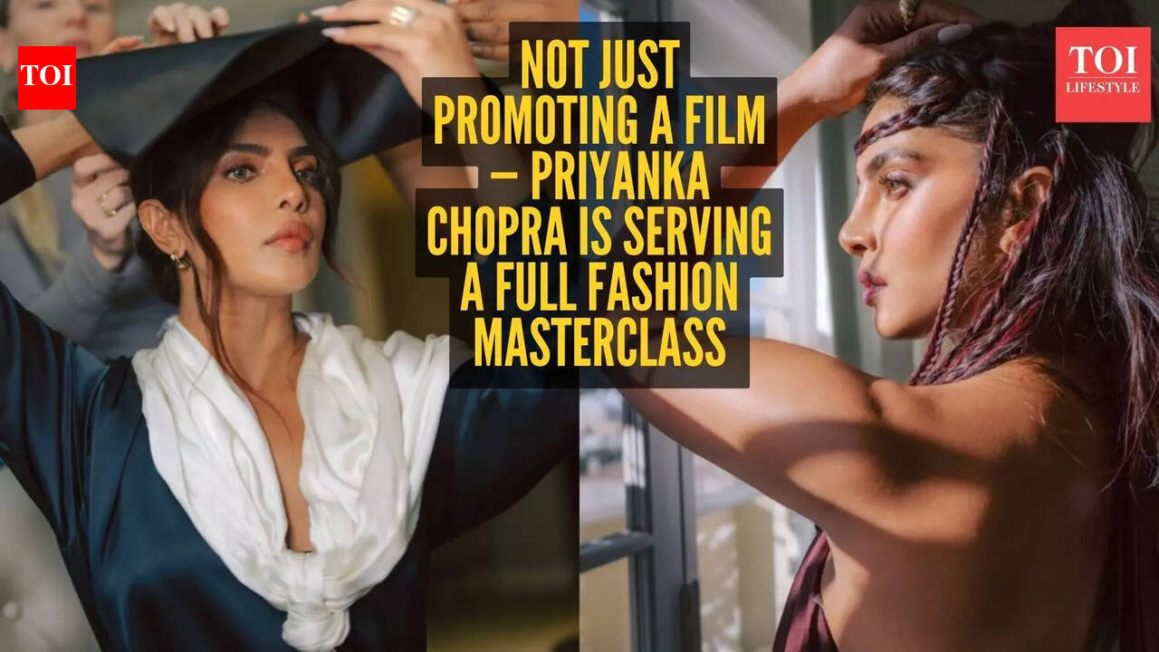 Priyanka Chopra turns The Bluff press tour into a fashion spectacle, and every look is a winner