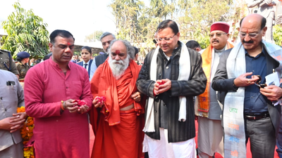 Uttarakhand CM Pushkar Dhami lays foundation stones for 34 projects worth Rs 234 crore for Kumbh Mela 2027