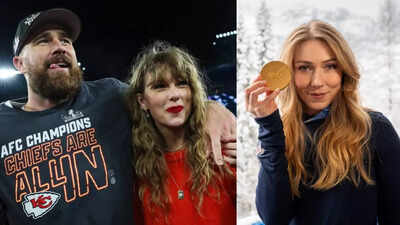 Travis Kelce’s betrothed Taylor Swift’s one-word comment turns Mikaela Shiffrin’s gold medal into a Swiftie moment
