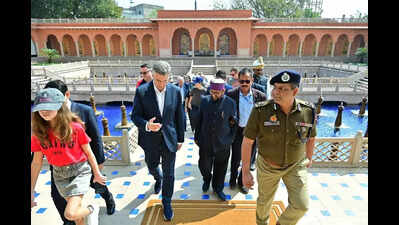 Croatian PM Andrej Plenković visits Taj Mahal, Agra Fort
