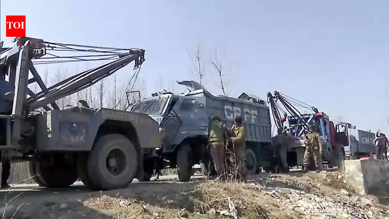 7 CRPF personnel injured in Srinagar as vehicle plunges into canal
