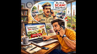 Noida police scan mule accounts, investment patterns, stop 122 scams midway