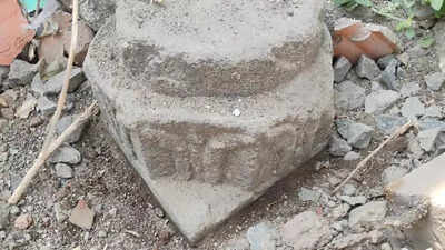 Yadava-era stone pillar remains found in Hinganghat: Researchers