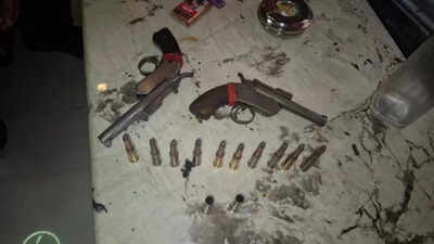 Two held with illegal firearms in Jaipur