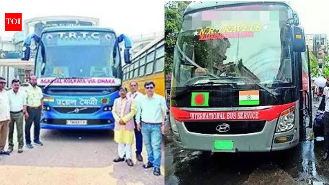 Agartala-Dhaka direct bus trial runs held, service likely to resume soon