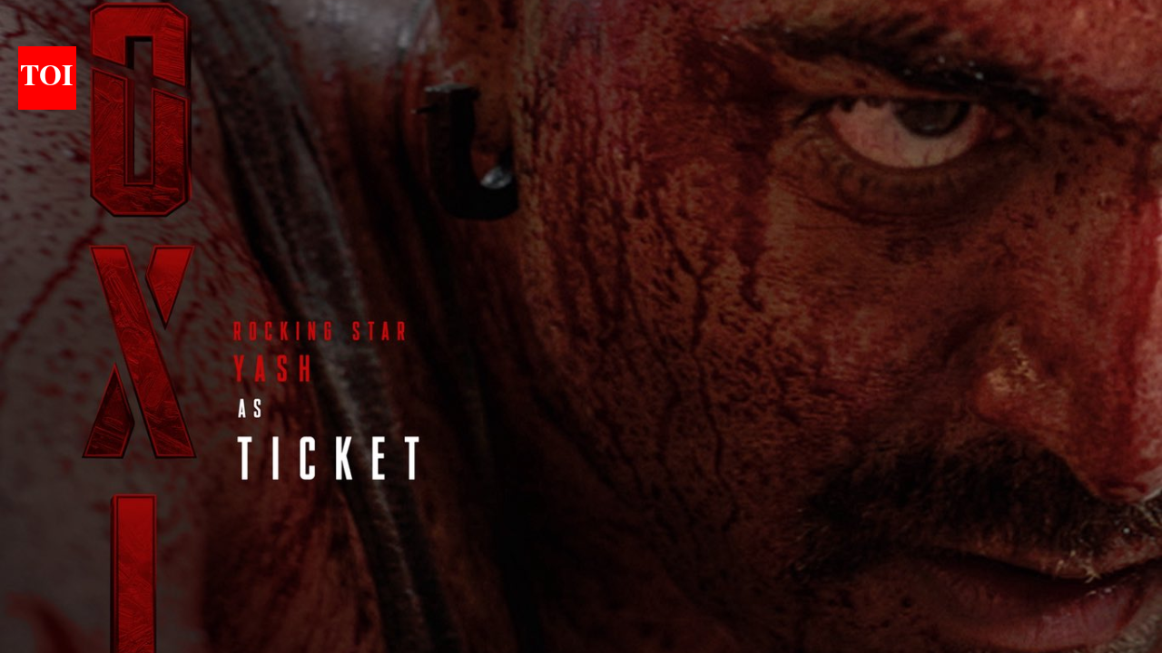 Yash Unveils Blood-Soaked Poster of 'Toxic' – Your Ticket to Hell!