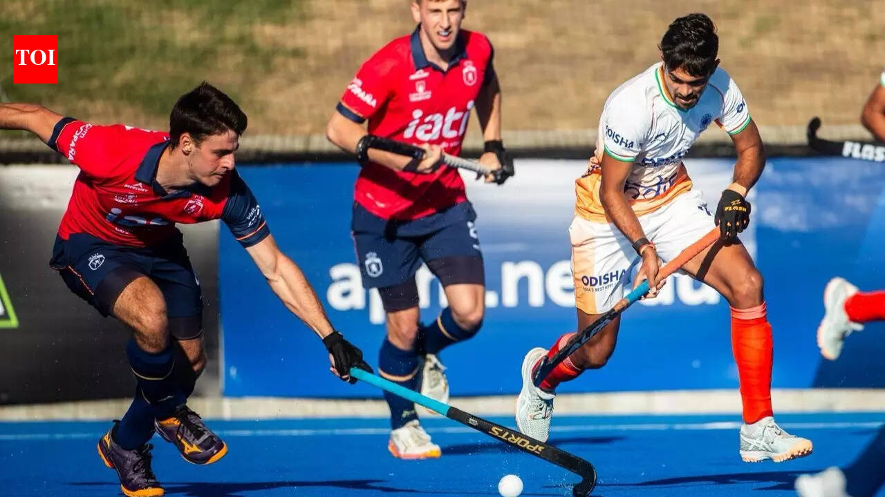 India go down to Spain for fifth loss on trot