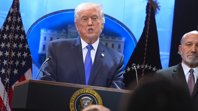 'So it's a loss then?': Moment Donald Trump learnt of Supreme Court's tariff blow mid-meeting