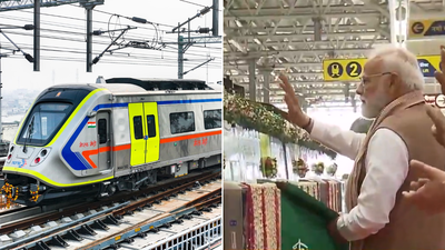 PM Modi Inaugurates India’s Fastest Metro In Meerut, Namo Bharat Corridor