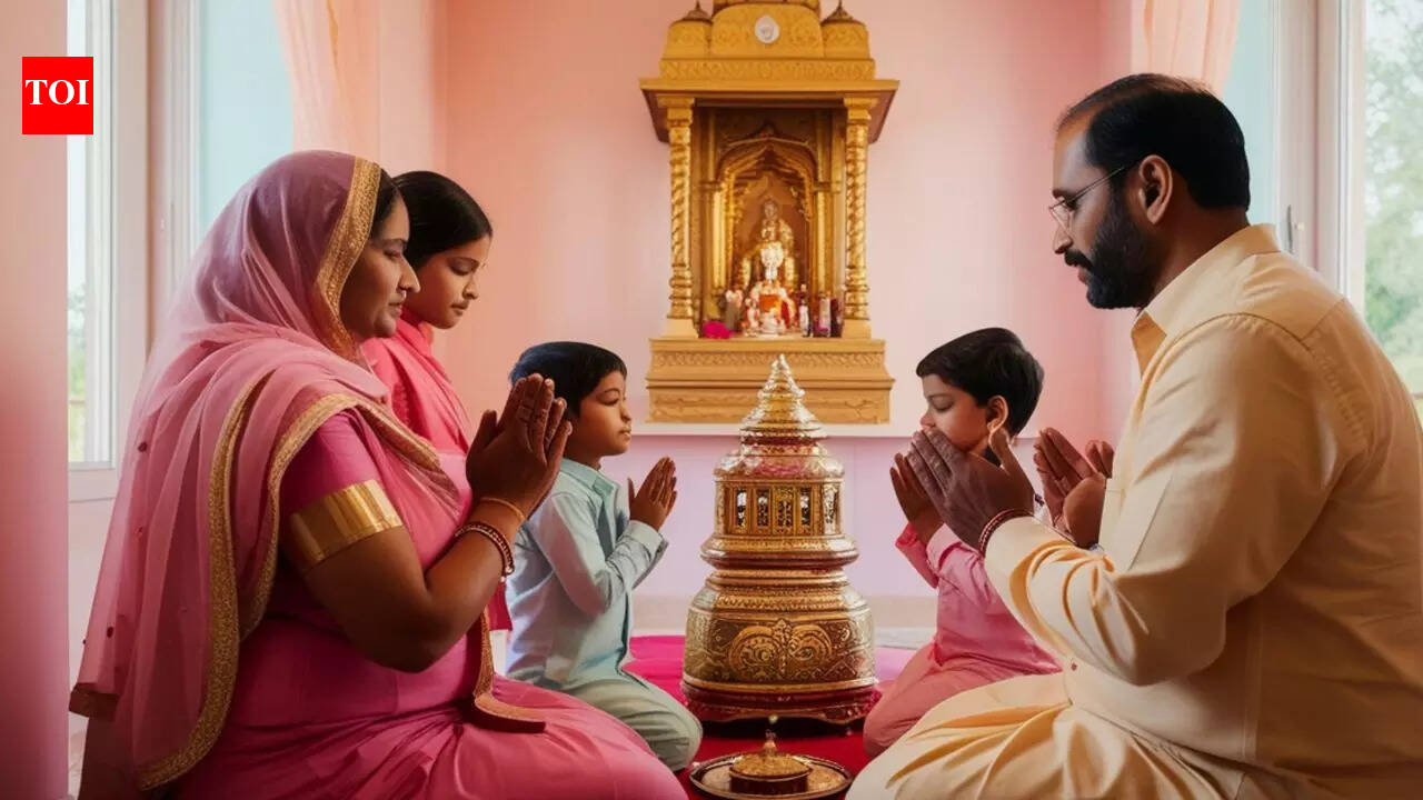 Why should you paint your mandir with vibrant colors?