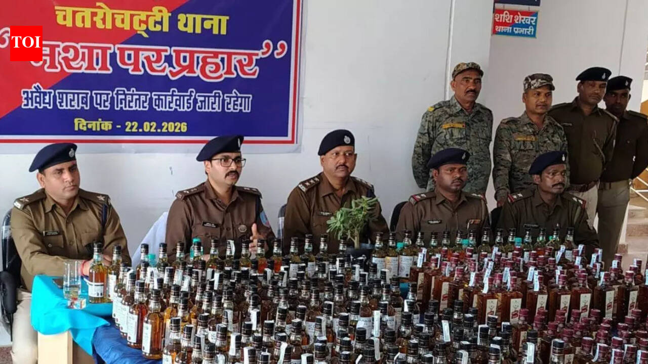 Bokaro Police Seize Rs 10 Lakh Spurious Liquor Ahead of Holi