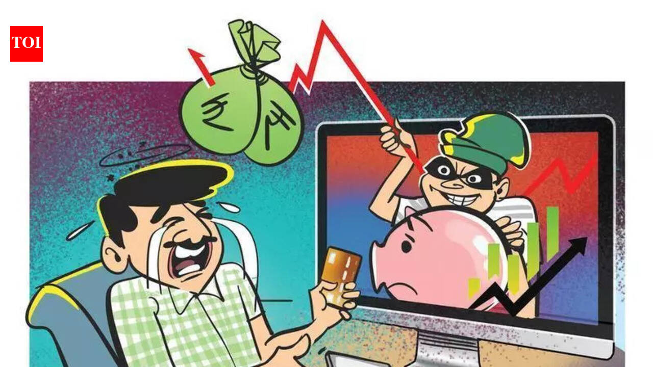 Cyber fraudsters dupe 2 Vizag residents of over Rs 3 crore