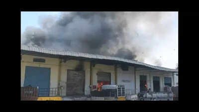 Perfume fuels fire in Bengaluru warehouse, 5 injured