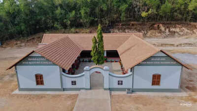 Alumni restore century-old classroom block at Mulki school