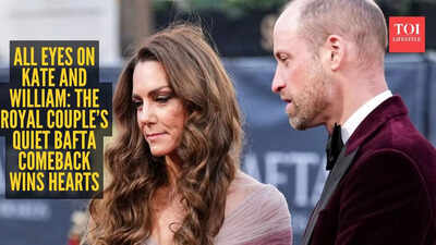 இளவரசர் வில்லியமுடன் பாஃப்டாக்களுக்குத் திரும்பிய கேட் மிடில்டனின் இளஞ்சிவப்பு குஸ்ஸி தருணம் தலையை மாற்றுகிறது