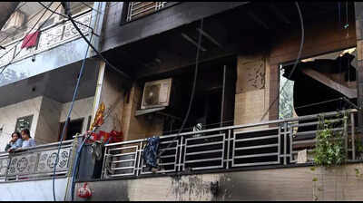 Three Firefighters Among 14 Injured In LPG Cylinder Blast During Blaze