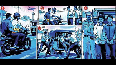 Two held for posing as GST officials, stealing parcels