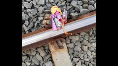 Man arrested for planting explosives on railway tracks