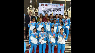 Rajasthan’s Harshita Junwal, Kumkum Soni, Harsh Detarwal shine as India beat Indonesia 3-0 in the Indo-Indonesia Ball Badminton Test Series 2025-26