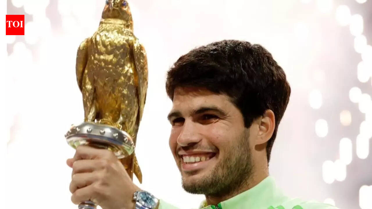 Carlos Alcaraz’s Qatar Open prize money revealed as golden falcon winner shares what’s next