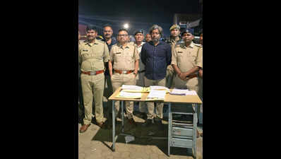 BSF inspector held for smuggling 3kg brown sugar