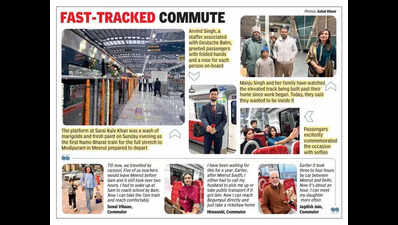 TOI on first train: Delhi to Meerut in just 50 minutes in RRTS