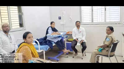 Akola student takes ill during Class 12 exam, completes paper from hospital in Akola