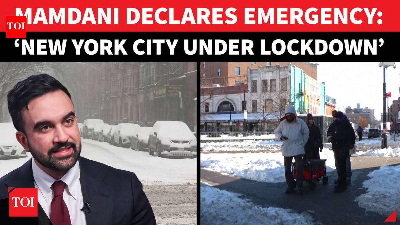 अमेरिकी शीतकालीन तूफान: उड़ानें रोक दी गईं, राजमार्ग बंद: अमेरिका में शक्तिशाली शीतकालीन तूफान आया, बर्फ़ीले तूफ़ान की चेतावनियाँ ढेर हो गईं – वह सब जो आपको जानना आवश्यक है