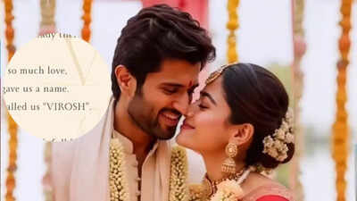 'The Wedding of VIROSH’: The story behind Vijay Deverakonda and Rashmika Mandanna’s wedding title