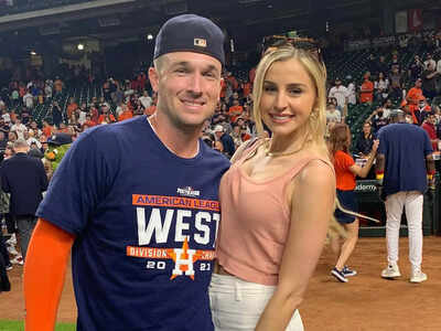 Alex Bregman’s wife Reagan grabs attention with a hilarious solo parenting moment during game day