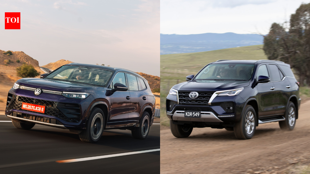 Volkswagen Tayron R-Line vs Toyota Fortuner: Price, variants, specs