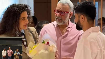 'लालो' की मुलाकात 'अस्सी' से: गुजराती फिल्म टीम ने तापसी पन्नू और अनुभव सिन्हा के साथ बिताए गर्मजोशी भरे पल - देखें वीडियो