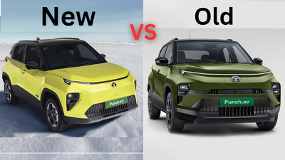 2026 Tata Punch EV facelift vs Old Punch EV: Changes, updates explained