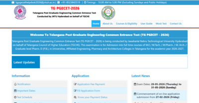 TS PGECET 2026 datesheet released: Check important dates here