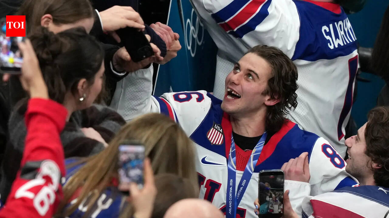 Jack Hughes loses teeth and scores overtime winner as United States defeats Canada for Olympic gold