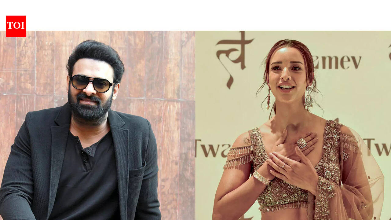 Prabhas sends sweet birthday wish to Triptii Dimri; 'Spirit' duo's rooftop party pics go viral