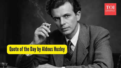 Quote of the Day by Aldous Huxley: "Happiness is not achieved by the conscious pursuit of happiness; it is generally..."
