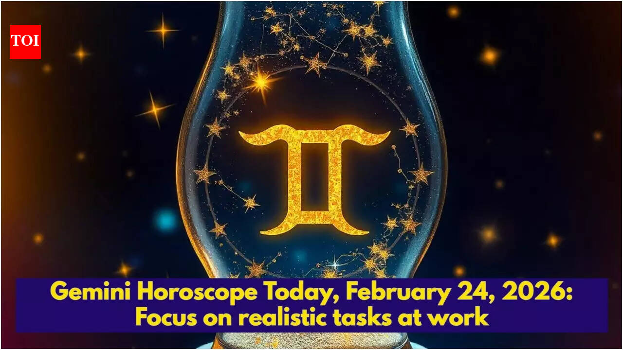 Gemini Horoscope Today, February 24, 2026: Focus on realistic tasks at work