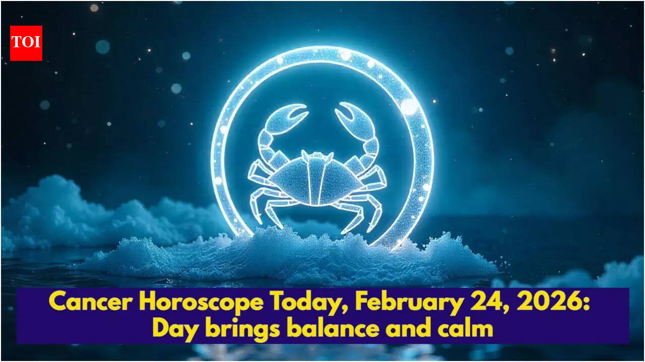 Cancer Horoscope Today, February 24, 2026: Day brings balance and calm
