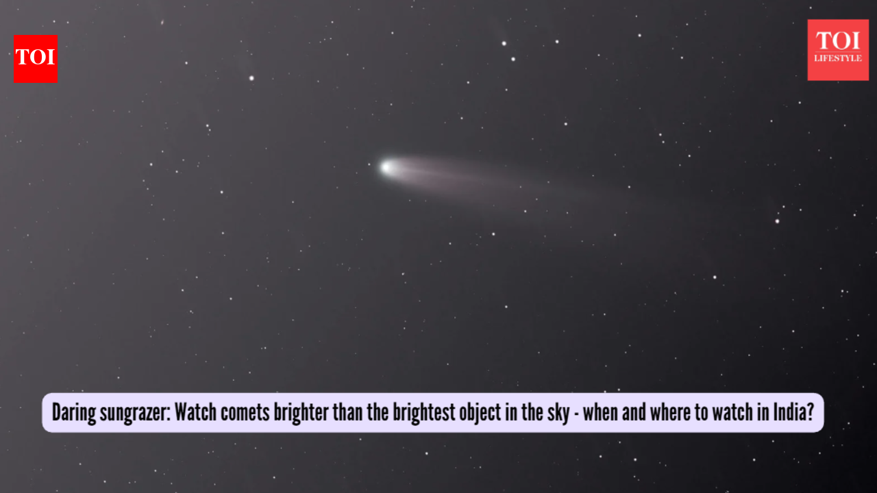 Daring sungrazer: Watch comets brighter than the brightest object in the sky - when and where to watch in India?